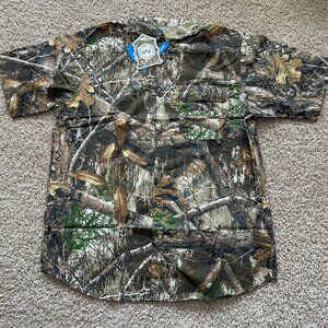 Columbia Mens PHG Super Sharptail Camo Button Up Shirt
